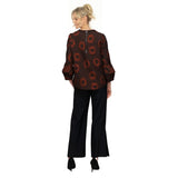 Circular Two-Tone Top in Rust - 7566T-RST