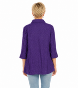 Lightweight Embroidered Cotton Shirt - EC104