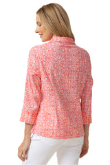 Coral Breeze Pocket Shirt - 40528-PPY - Sizes M & L