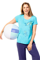 Easy Scoopneck Tee - 10007