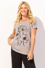 Easy Scoopneck Tee - 10007