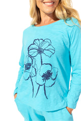 Blooms Cotton Slub Boxy Tee - 40925 - Size L