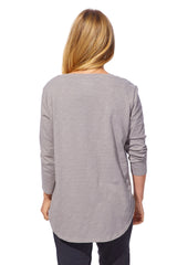 Festive Puppy Tee for Dog Lovers in Fog - 41204-FOG