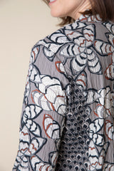 "Rustling Leaves" Princess Seam Shirt - 41621