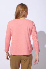 Cat Cotton Slub Boxy Tee - 41725