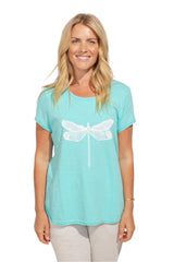 Easy Scoopneck Tee - 10007