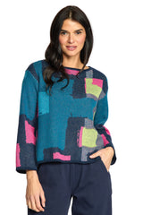 Sweater by Olivia by Habitat in Teal