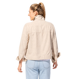 Lightweight Cotton Beach Jacket in Khaki - 43346-KHK