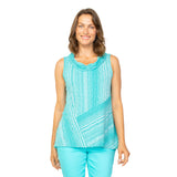 Beach Front Waves Sleeveless Top - 57230