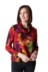 Abstract Floral Easy Cowl - 50539