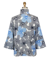 Floral Sketch Print Jacket - 5064