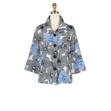 Floral Sketch Print Jacket - 5064