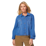 Soft Stretch Denim Jacket - 54047