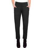 Straight Leg Easy Travel Pant in Black - 55960-BLK - Size XL