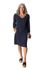 Core Travel Solid Greenwich Dress - 55992