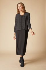 Habitat Stripe Open Front Jkt - Black - image 3