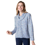 Space Dyed Speckle Sweater Top - 89203