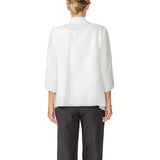 Textured Lightweight Open-Front Jacket in White - 5741J-WT