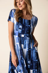 Core Travel Brushstroke Swing Dress - 57590