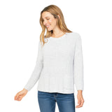 Fisherman Rib Pocket Pullover in Smoke - 81580-SMK