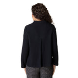 Crinkle Crepe Short Swing Jacket - 21312