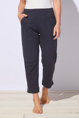 Textured Peruvian Cotton On The Go Capri - 60005