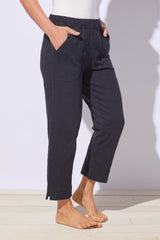 Textured Peruvian Cotton On The Go Capri - 60005