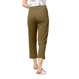 Textured Peruvian Cotton On The Go Capri - 60005