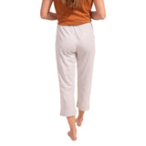 Textured Peruvian Cotton On The Go Capri - 60005