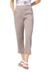 Textured Peruvian Cotton On The Go Capri - 60005