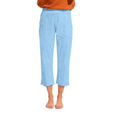 Textured Peruvian Cotton On The Go Capri - 60005