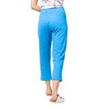 Textured Peruvian Cotton On The Go Capri - 60005