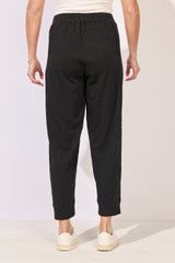 Textured Peruvian Cotton Seamed Pant - 60031