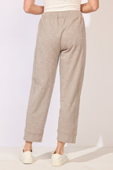 Textured Peruvian Cotton Seamed Pant - 60031
