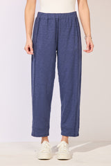 Textured Peruvian Cotton Seamed Pant - 60031