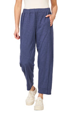 Textured Peruvian Cotton Seamed Pant - 60031