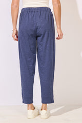 Textured Peruvian Cotton Seamed Pant - 60031