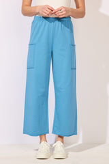 Ocean Front Terry Pocket Flood — black