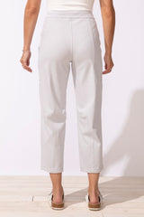 Comfort Knit Denim Darted Flood Jean - 64016