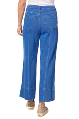 Relaxed Leg Jean - Mid wash