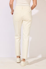 Comfort Knit Denim Straight Jean — pearl