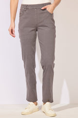 Comfort Knit Denim Straight Jean — pearl