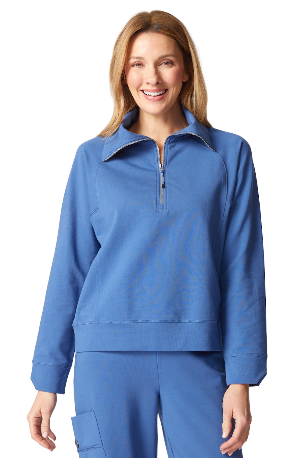 French Terry Fashion Quarter Zip - 69334 – Shop My Fair Lady