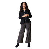 Crinkle Crepe Short Swing Jacket - 21312