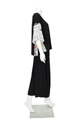 Soft Knit Stripe Detail High-Low Top - 7020T