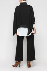 Wide-Leg Pull-On Pant in Black - 7150P-BLK