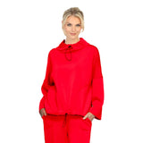 High Collar Pocket Pullover-7169T