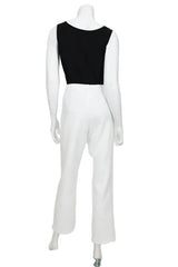 Straight Leg Pull-On Pant in White - 7272P-WHT