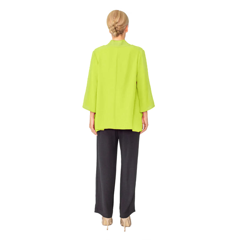 IC Collection High-Low Kimono in Lime - 6114J-LM - Sizes L & XL Only!