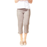 Textured Peruvian Cotton On The Go Capri - 60005